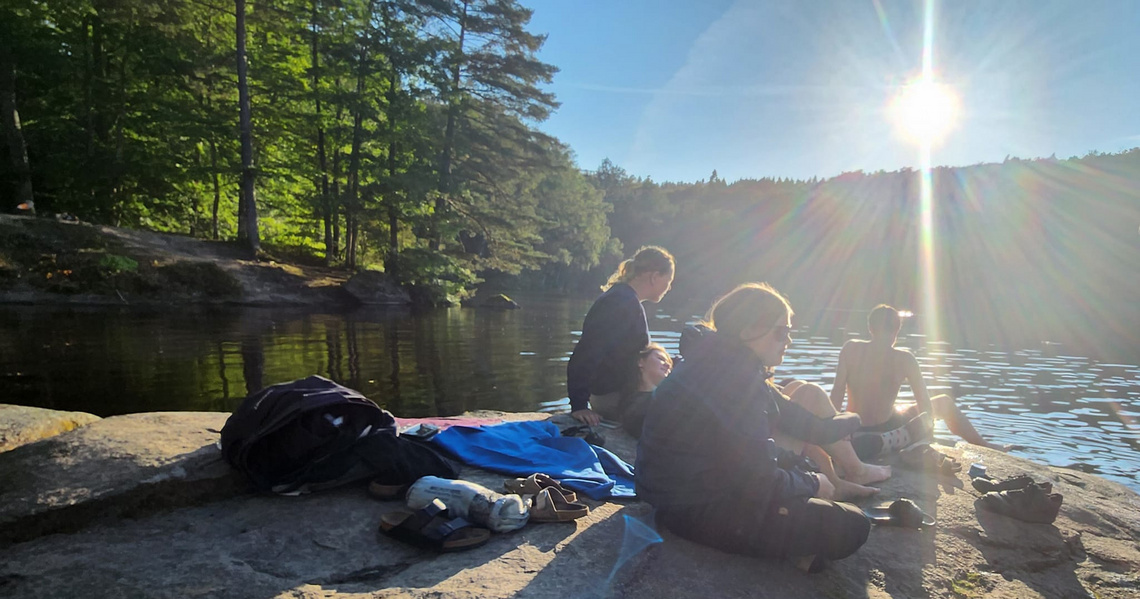 Vildmarkstur med Kongeådalens Efterskole