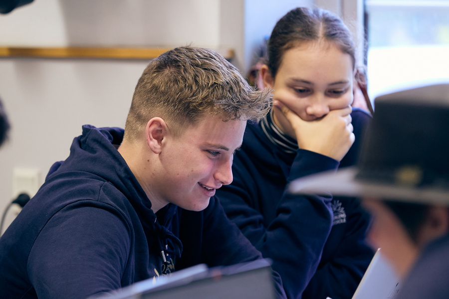 Undervisning på Kongeådalens Efterskole